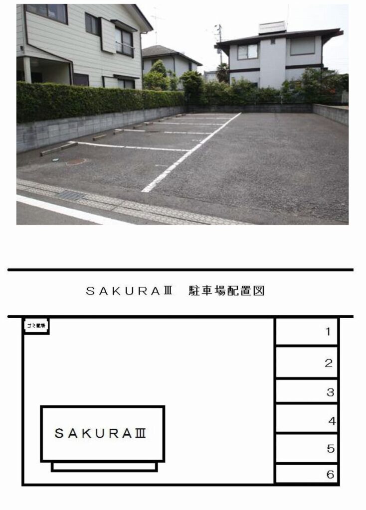 SAKURAⅢ の駐車場