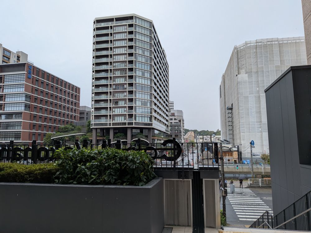 CeeU Yokohamaからの風景