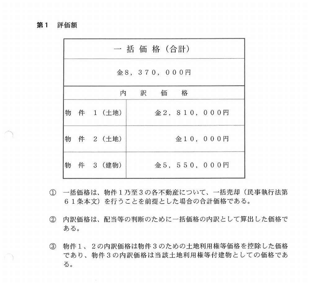 評価書より